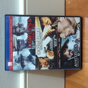 💿3/$15 DVD - Lawless/3:10 To Yuma/Appaloosa